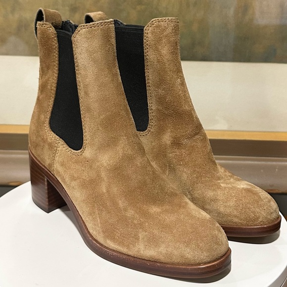 🌹RAG & BONE🌹 Hazel Boot in Sabbia Suede Chelsea Boot Size: 36 - Picture 7 of 15